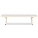 Katarina Coffee Table, Bleached-Furniture - Accent Tables-High Fashion Home