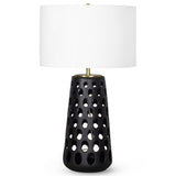 Kelvin Table Lamp, Black-Lighting-High Fashion Home