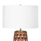 Kelvin Table Lamp, Brown-Lighting-High Fashion Home