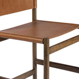 Kena Leather Bar Stool, Sonoma Butterscotch-Furniture - Dining-High Fashion Home