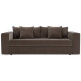 Kiran Sleeper Sofa, Warm Charcoal