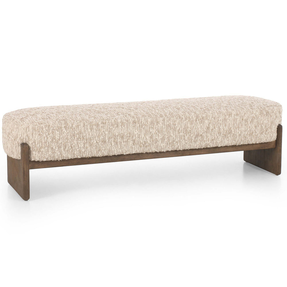 Kirby Bench, Solema Cream-High Fashion Home