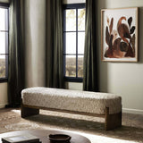 Kirby Bench, Solema Cream-High Fashion Home