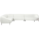 Korren 4 Piece Sectional, Dane Chalk-Furniture - Sofas-High Fashion Home