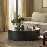 Kramer Coffee Table, Bluestone-Furniture - Accent Tables-High Fashion Home