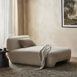 Kyler Chaise Lounge, Durham Cream-High Fashion Home