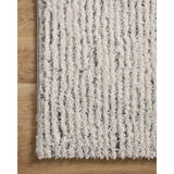 Loloi Rug Levitt Shag LEV-02, Ivory/Grey-Rugs1-High Fashion Home