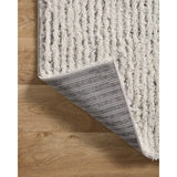 Loloi Rug Levitt Shag LEV-02, Ivory/Grey-Rugs1-High Fashion Home