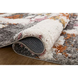 Loloi Rug Levitt Shag LEV-04, Grey/Multi-Rugs1-High Fashion Home