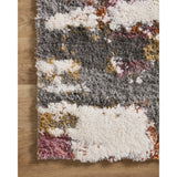 Loloi Rug Levitt Shag LEV-04, Grey/Multi-Rugs1-High Fashion Home