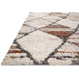 Loloi Rug Levitt Shag LEV-05, Ivory/Fiesta-Rugs1-High Fashion Home