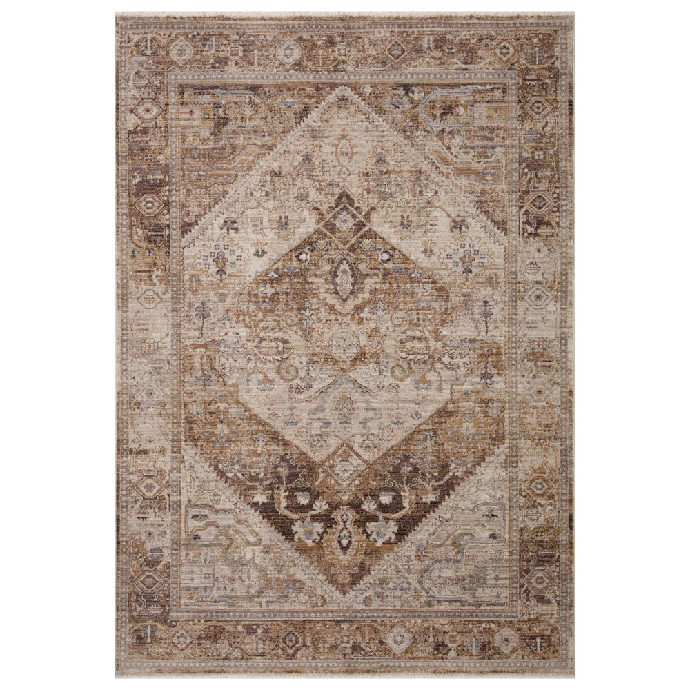 Loloi Rug Lyra LYR-07, Natural/Mocha-Rugs1-High Fashion Home