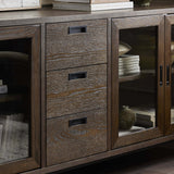 Lancaster Sideboard, Drifted Oak-Furniture - Storage-High Fashion Home