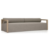 Laskin Outdoor Sofa, Alessi Fawn/Washed Brown-Furniture - Sofas-High Fashion Home