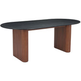 Lassig Dining Table, Black