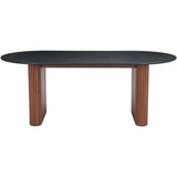 Lassig Dining Table, Black