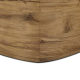 Leandro End Table, Natural-Furniture - Accent Tables-High Fashion Home