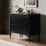 Lendon 3 Drawer Dresser, Black