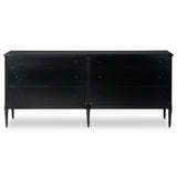 Lendon 6 Drawer Dresser, Black