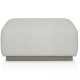 Lenox Outdoor Ottoman, Alessi Linen