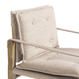 Lenz Dining Armchair, Alcala Taupe-Furniture - Dining-High Fashion Home