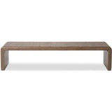 Leo Coffee Table, Rustic Grey-Furniture - Accent Tables-High Fashion Home