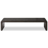 Leo Coffee Table, Smoked Black