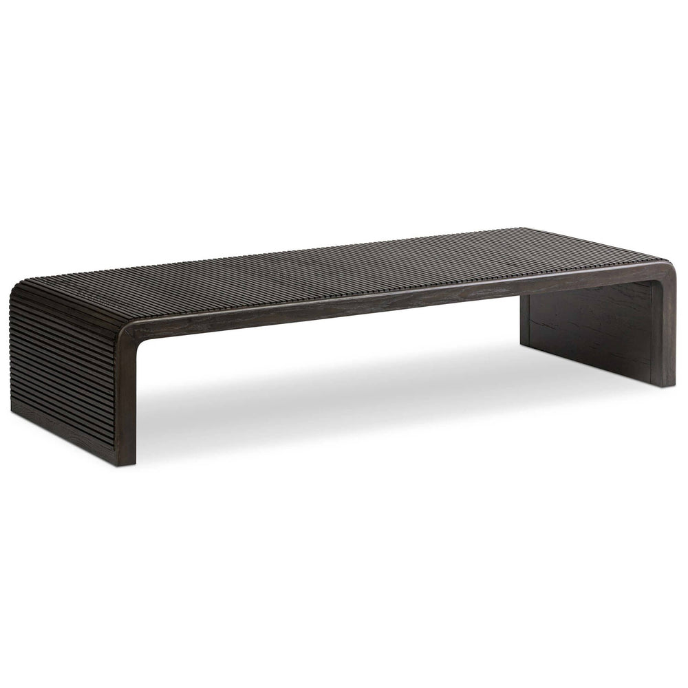 Leo Coffee Table, Smoked Black