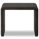 Leo End Table, Smoked Black-Furniture - Accent Tables-High Fashion Home