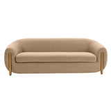 Lina Sofa, Cafe Au Lait-Furniture - Sofas-High Fashion Home