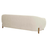 Lina Sofa, Cream-Furniture - Sofas-High Fashion Home