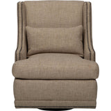 Lindsay Swivel Chair, Malt-Furniture - Chairs-High Fashion Home