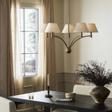 Linus Chandelier, Aged Brass-Lighting-High Fashion Home