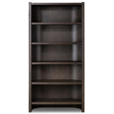 Lockhart Bookcase, Rubbed Black-High Fashion Home