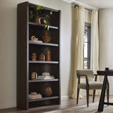 Lockhart Bookcase, Rubbed Black-High Fashion Home