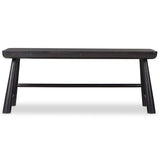 Lorik Desk, Worn Black-Furniture - Office-High Fashion Home