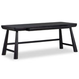 Lorik Desk, Worn Black-Furniture - Office-High Fashion Home