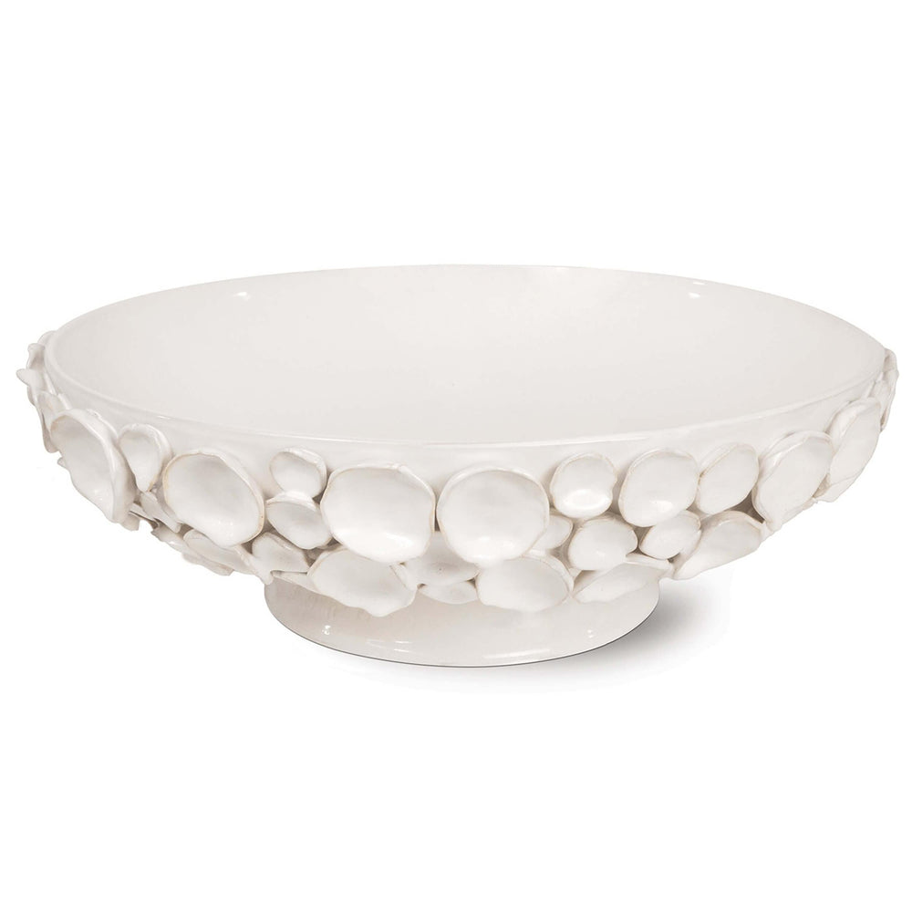 Lucia Bowl, White-Accessories-High Fashion Home