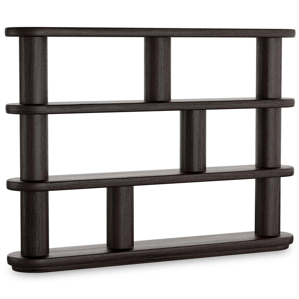 Luciana Bookcase, Ebony Oak