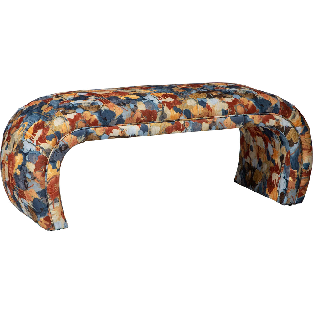 Lulu Bench, 200316-46-Furniture - Benches-High Fashion Home