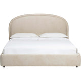 Luna Bed, Aubrey Linen-Furniture - Bedroom-High Fashion Home