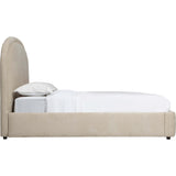 Luna Bed, Aubrey Linen-Furniture - Bedroom-High Fashion Home