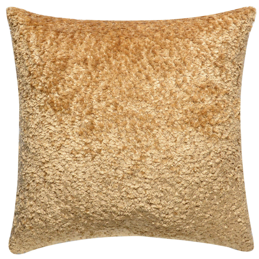 Maya Pillow, Textured Mustard-Accessories-High Fashion Home