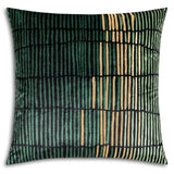 Mona Pillow, Black/Green