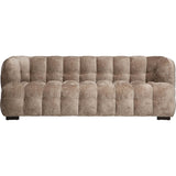 Maeve Puffed Sofa, Glam Sand-Furniture - Sofas-High Fashion Home