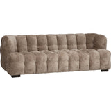 Maeve Puffed Sofa, Glam Sand-Furniture - Sofas-High Fashion Home