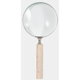 Magnifying Glass, Tan-Accessories-High Fashion Home