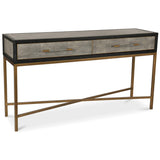 Mako Console Table, Grey-Furniture - Accent Tables-High Fashion Home