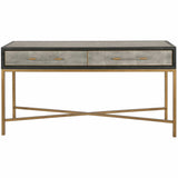 Mako Console Table, Grey-Furniture - Accent Tables-High Fashion Home