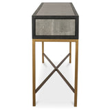 Mako Console Table, Grey-Furniture - Accent Tables-High Fashion Home